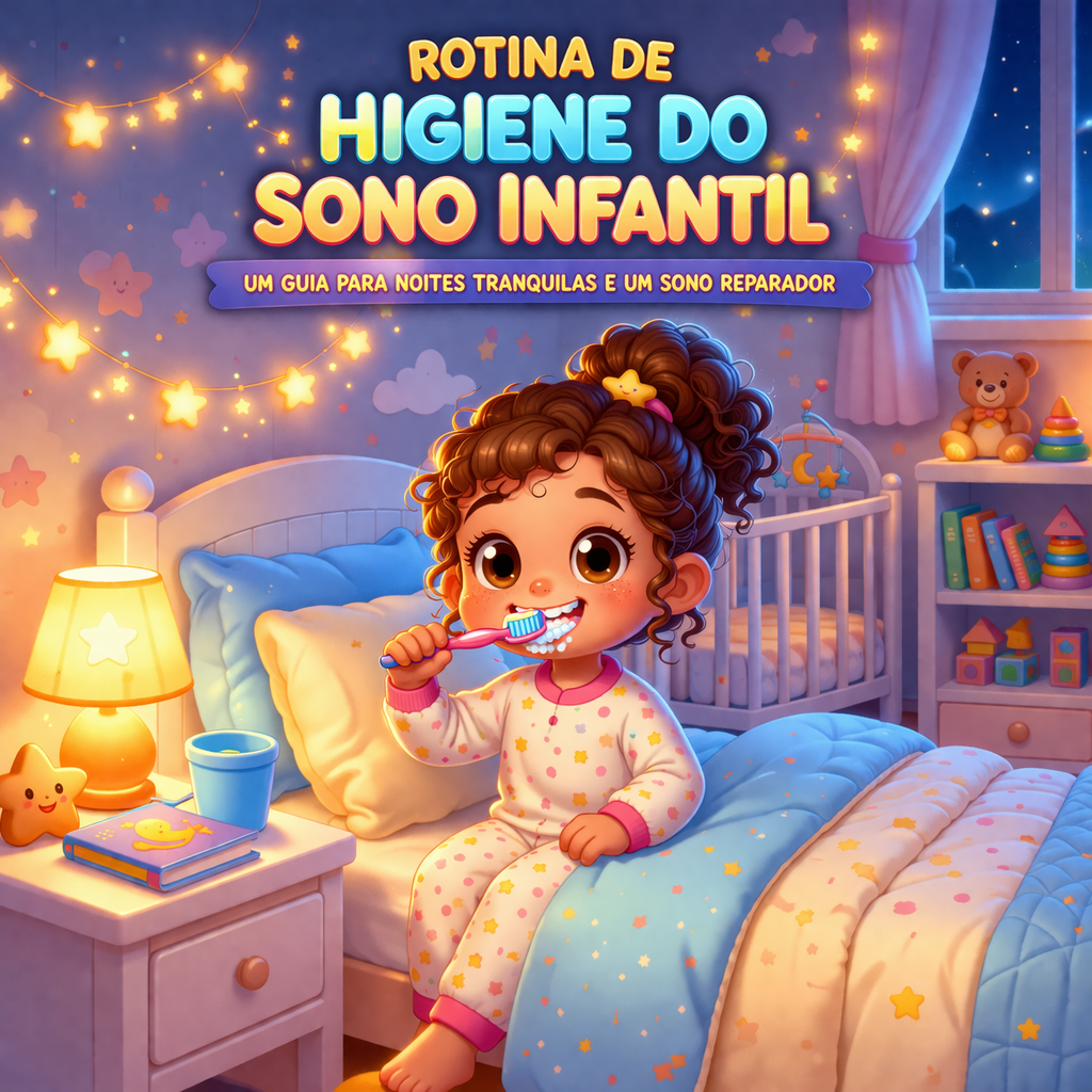 Rotina de Higiene do Sono Infantil